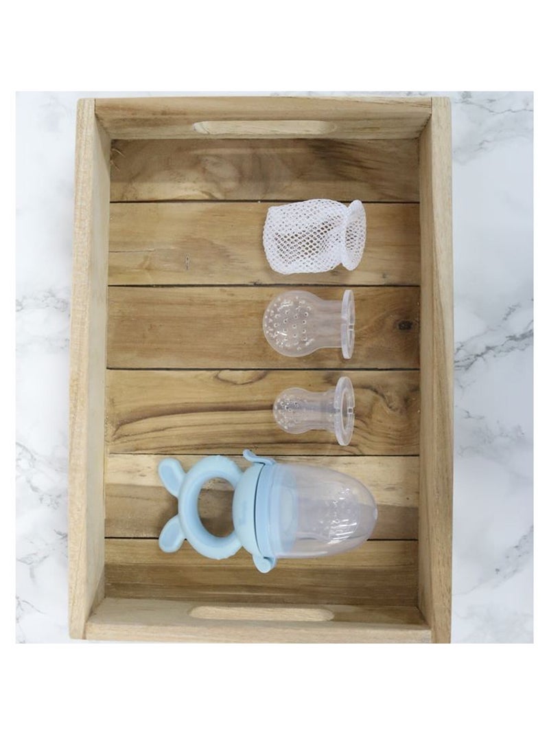 Mangiatoia per frutta 4 in 1 foxy | Bo Jungle Blu - Kiabi