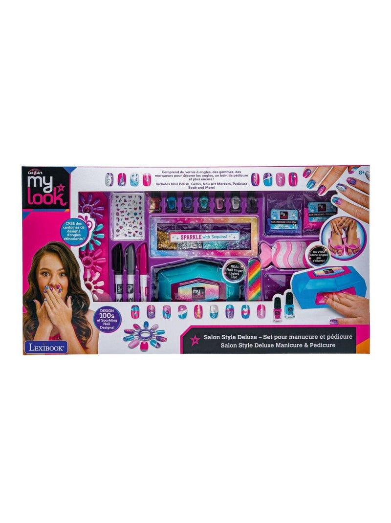 Manicure e pedicure deluxe in stile Salon Multicolore - Kiabi