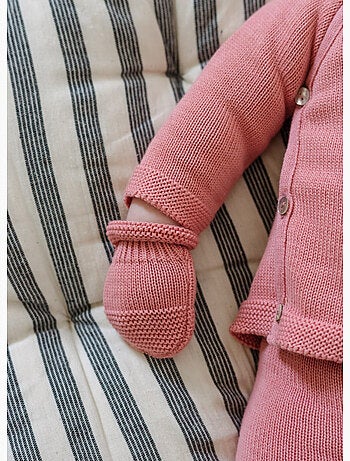 Manopole neonato in cotone - collezione «petits chats»