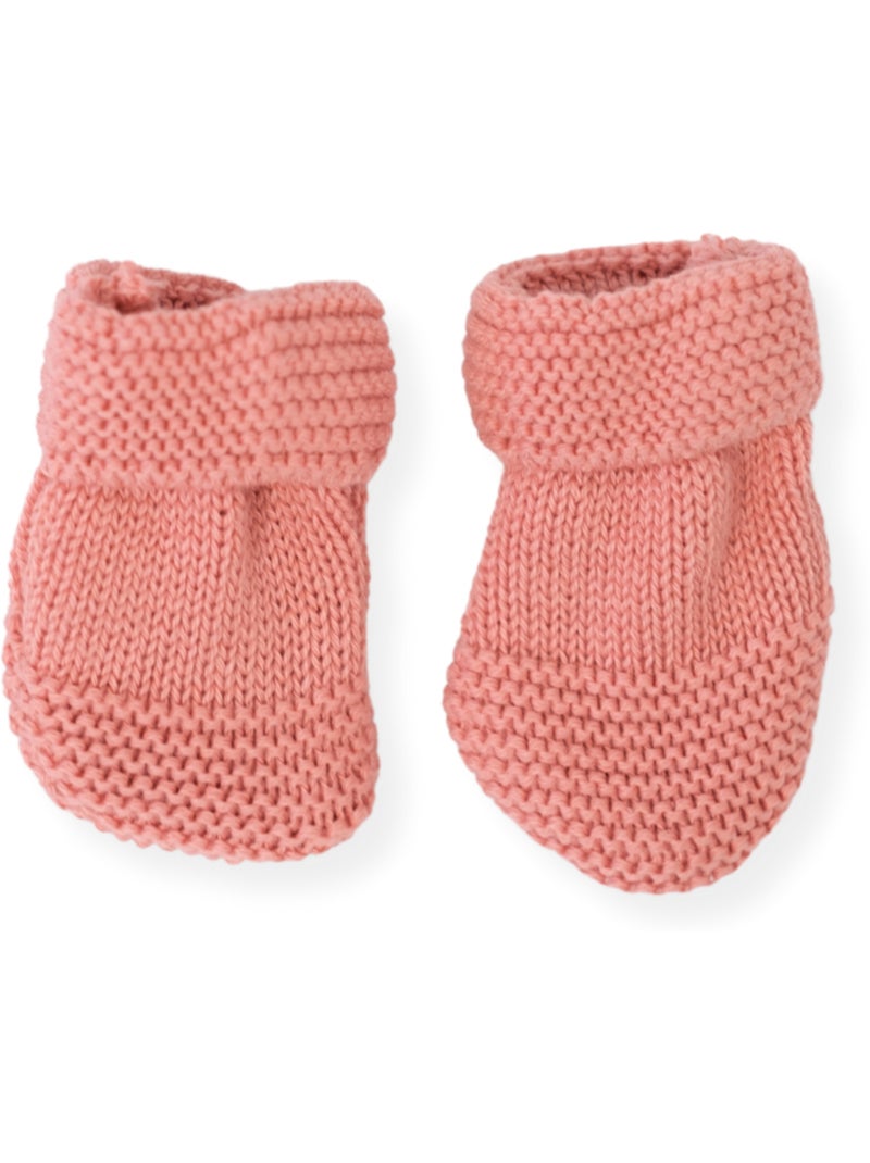 Manopole neonato in cotone - collezione «petits chats» Rosa - Kiabi