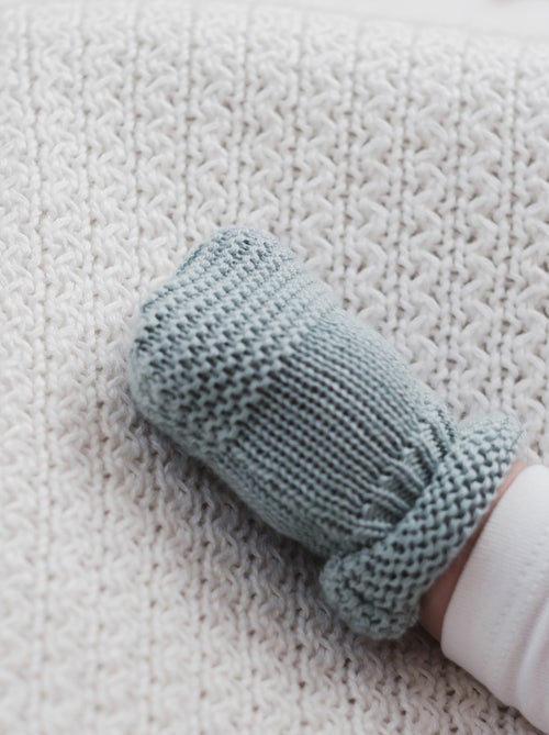 Manopole neonato in cotone - collezione «petits chats» - Kiabi