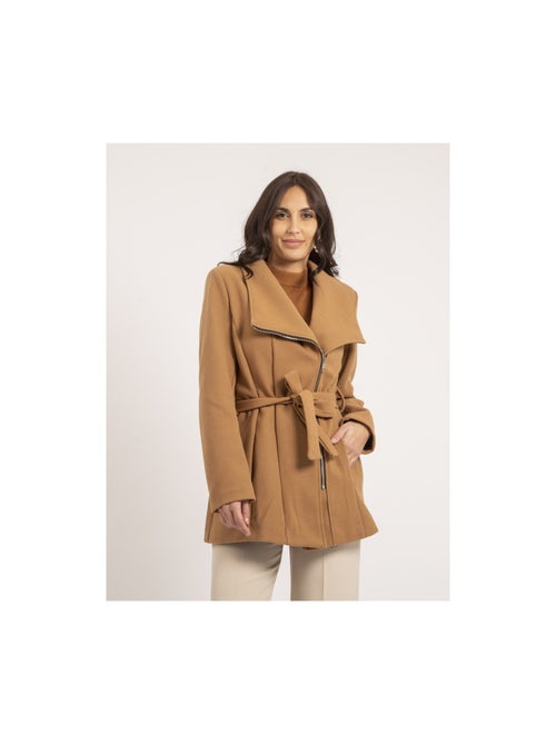 Manteau court zippé UWAYS - Kiabi