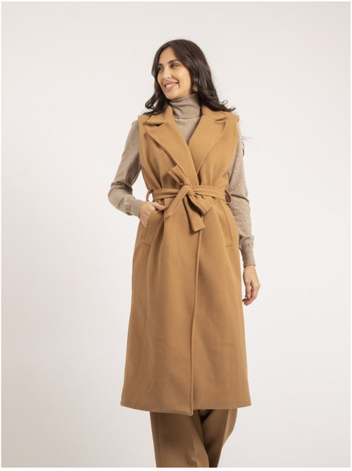 Manteau long sans manches UCLA - Kiabi
