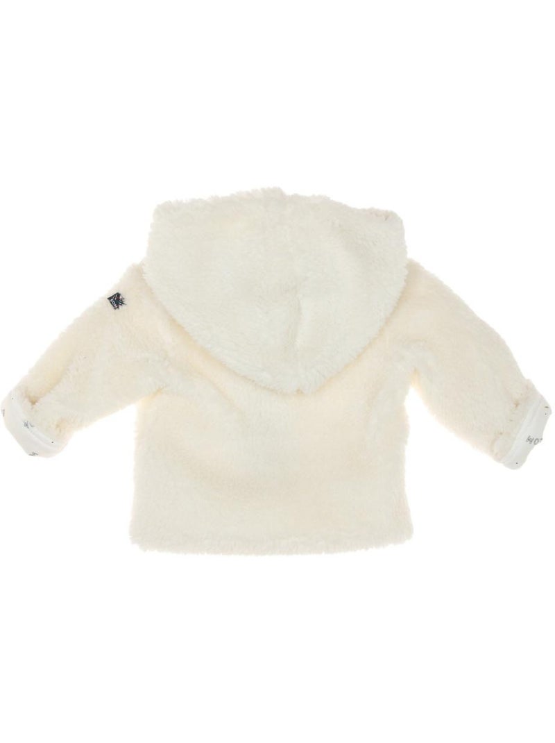Manteau Morbido per Bambina Ematurino Bianco - Kiabi
