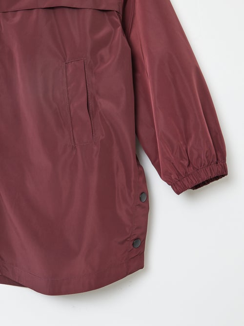 Mantella antipioggia con cappuccio - Kiabi