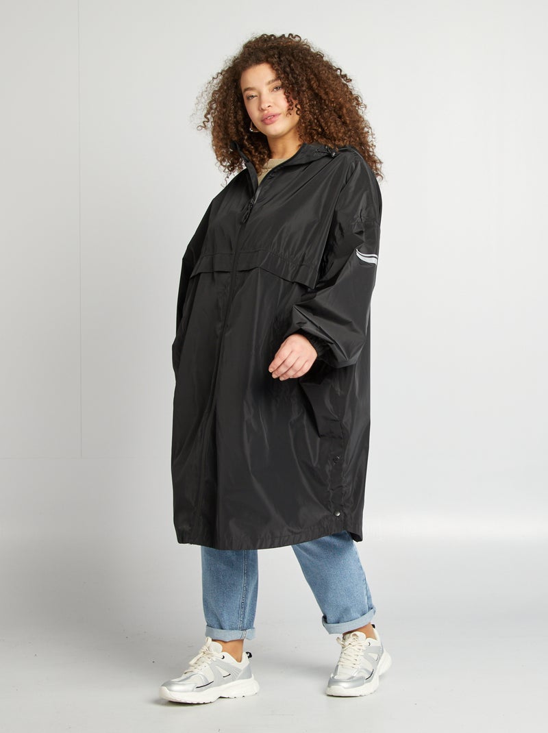 Mantella antipioggia nero - Kiabi