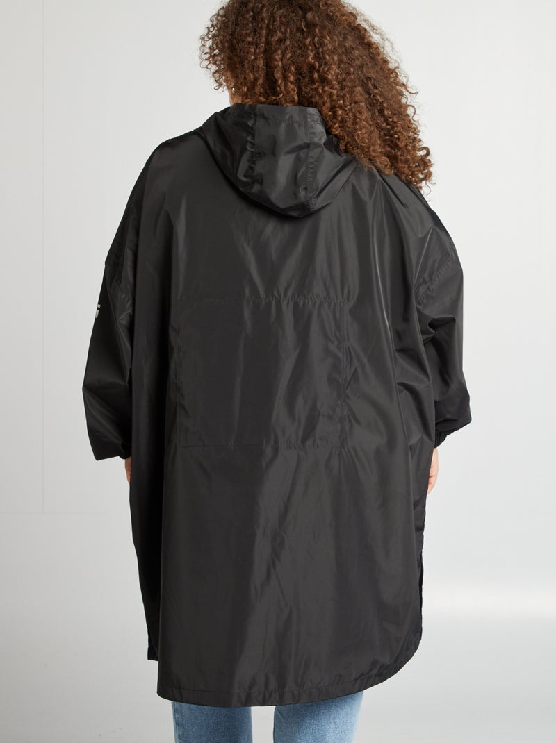 Mantella antipioggia nero - Kiabi