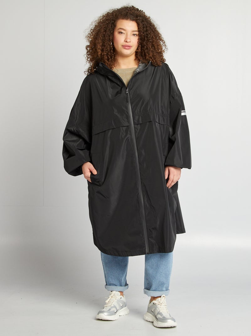Mantella antipioggia nero - Kiabi