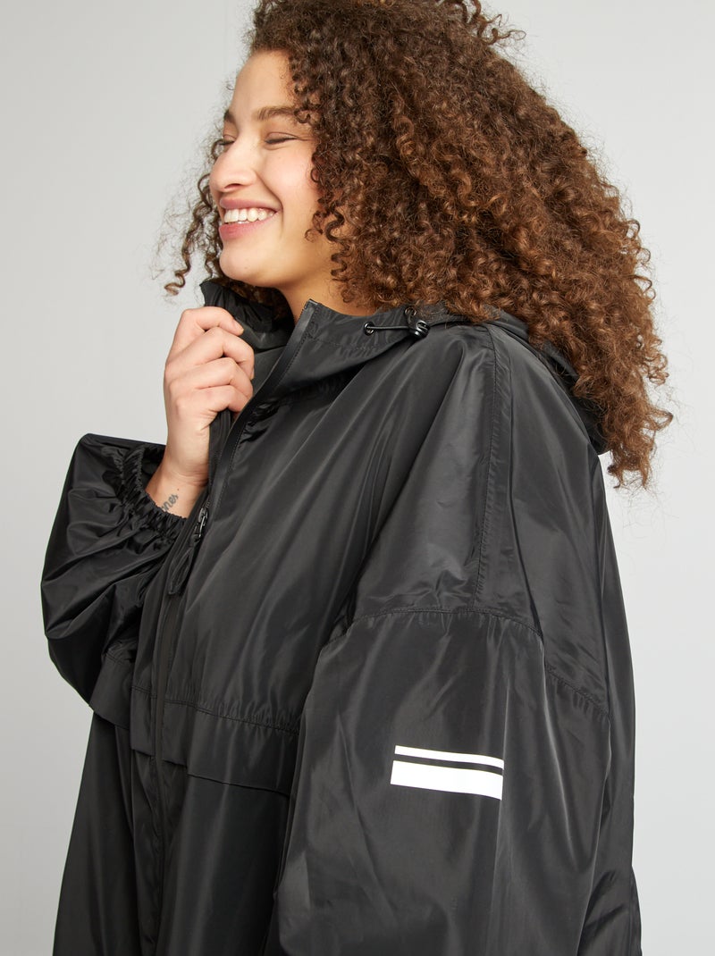 Mantella antipioggia nero - Kiabi