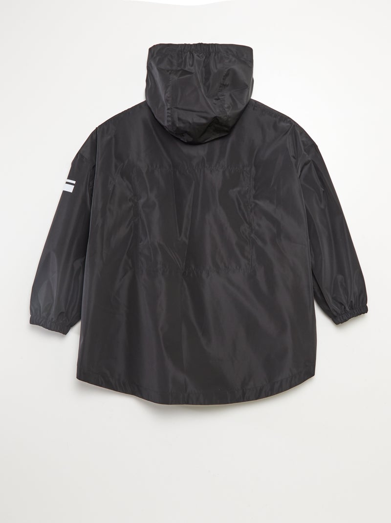 Mantella antipioggia nero - Kiabi