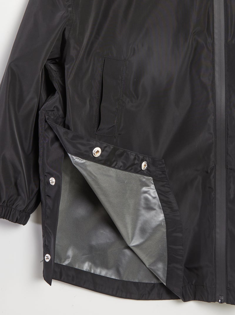 Mantella antipioggia nero - Kiabi