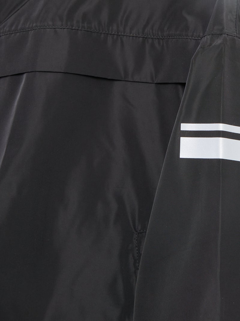 Mantella antipioggia nero - Kiabi