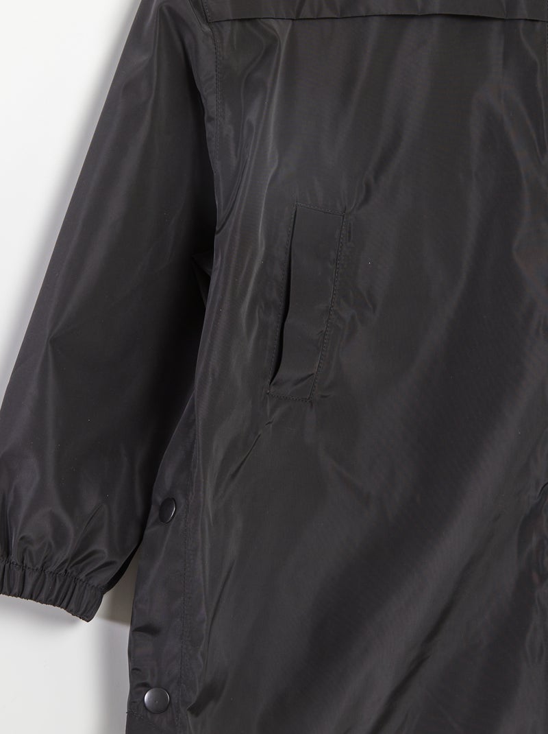 Mantella antipioggia nero - Kiabi