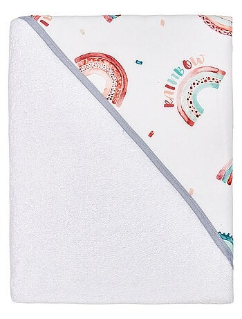 Mantella da bagno in bambù - rainbow - SEVIRA KIDS