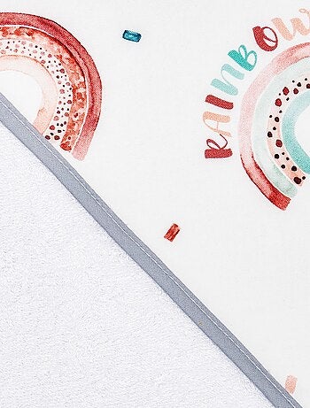 Mantella da bagno in bambù - rainbow - SEVIRA KIDS