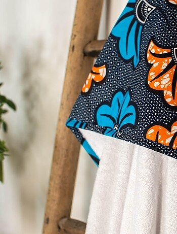 Mantella da bagno in cotone e bambù, wax - SEVIRA KIDS