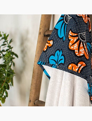 Mantella da bagno in cotone e bambù, wax | SEVIRA KIDS