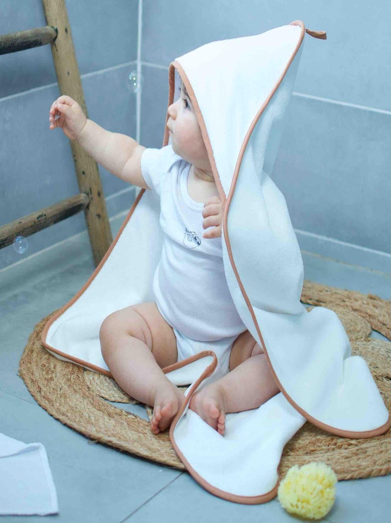 Mantella da bagno in garza di cotone, jeanne | sevira kids | sevira kids Bianco - Kiabi