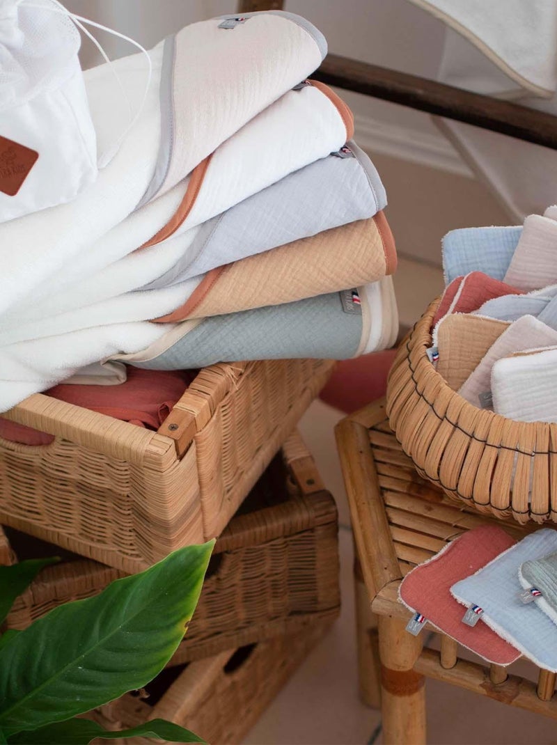 Mantella da bagno in garza di cotone, jeanne | sevira kids | sevira kids Grigio - Kiabi