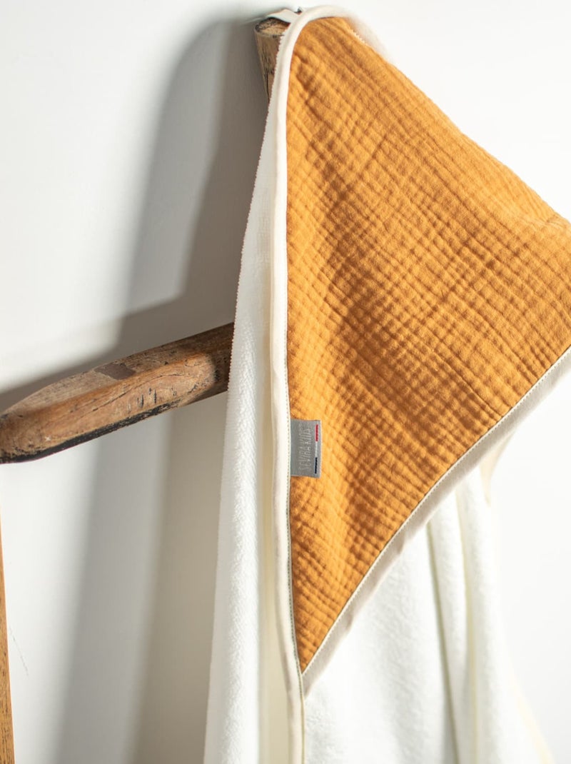 Mantella da bagno in garza di cotone, jeanne | sevira kids | sevira kids Marrone chiaro - Kiabi
