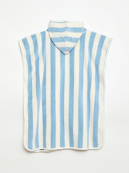 Mantella da bagno in spugna reversibile - Kiabi