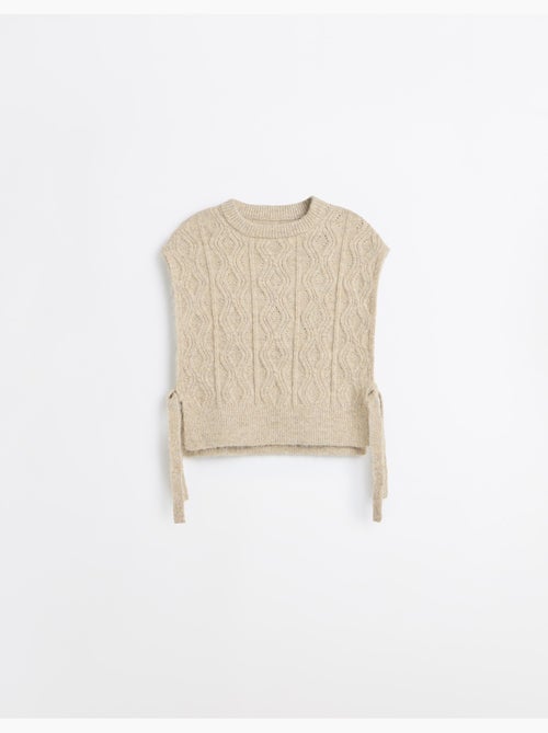 Mantella in maglia jacquard, mo fashion - Kiabi Mantella in maglia jacquard, mo fashion - Kiabi