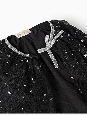 Mantella in velluto con pois in lurex