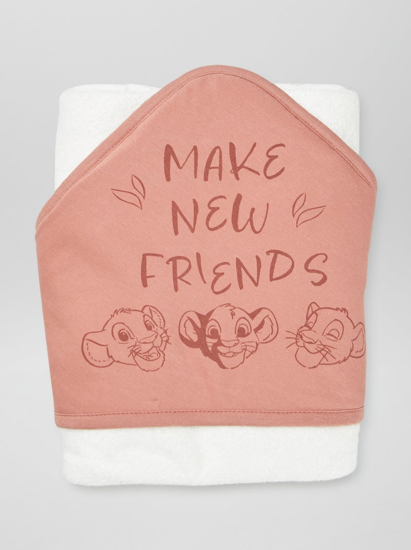 Mantellina da bagno 'Simba' 'Disney' ROSSO - Kiabi