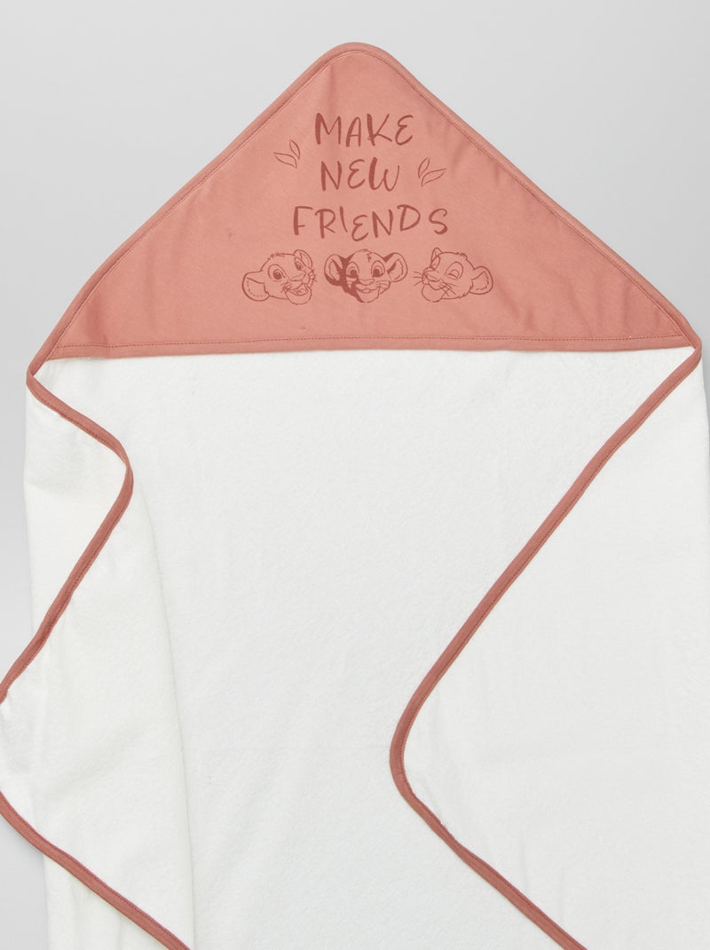 Mantellina da bagno 'Simba' 'Disney' ROSSO - Kiabi
