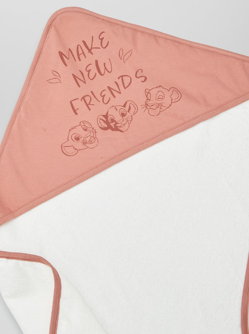 Mantellina da bagno 'Simba' 'Disney' ROSSO - Kiabi