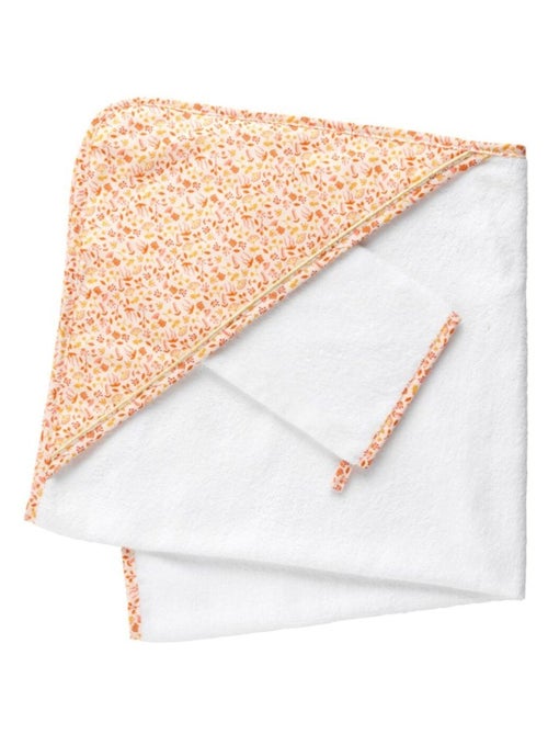 Mantellina e guanto da bagno in cotone - SAUTHON - Kiabi