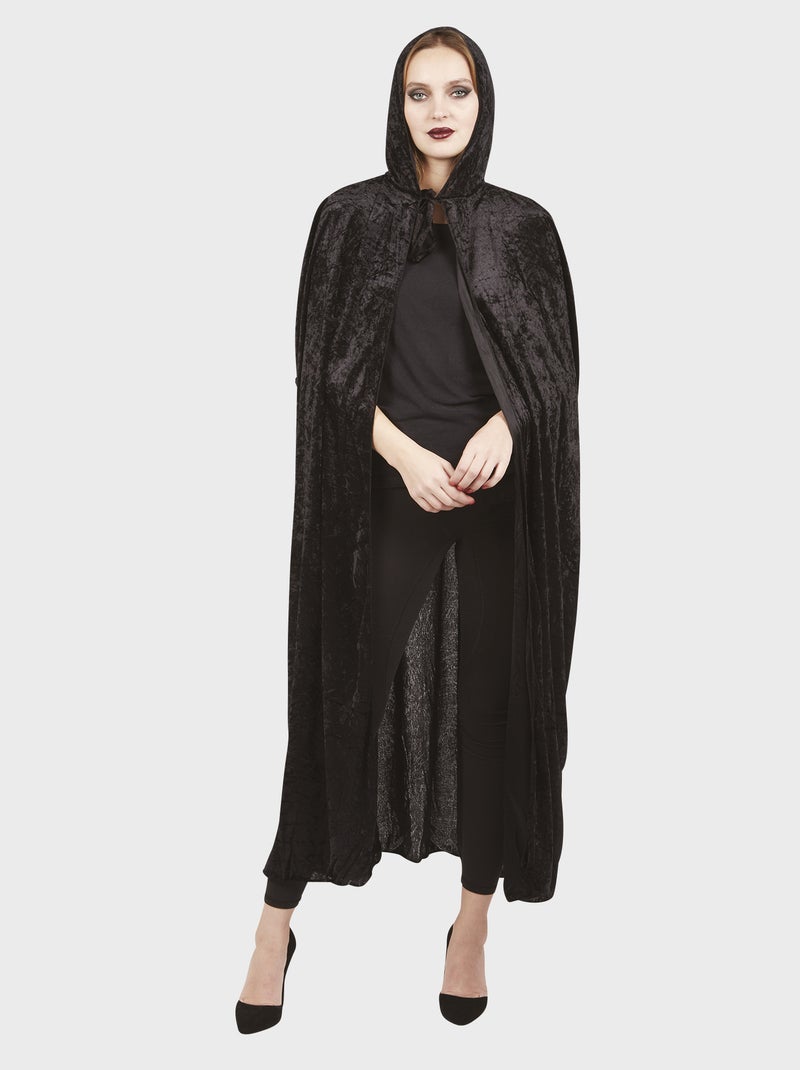 Mantello in velluto - Costume nero - Kiabi