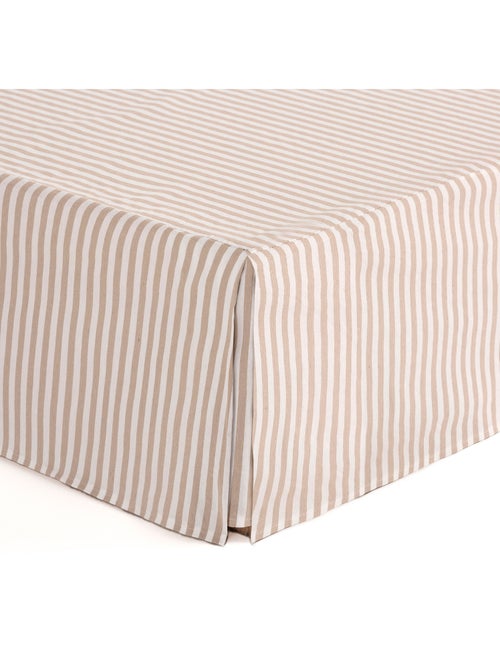 Mantovana per letto, gonna letto protettiva. Coprirete a righe - Gamusi. - Kiabi