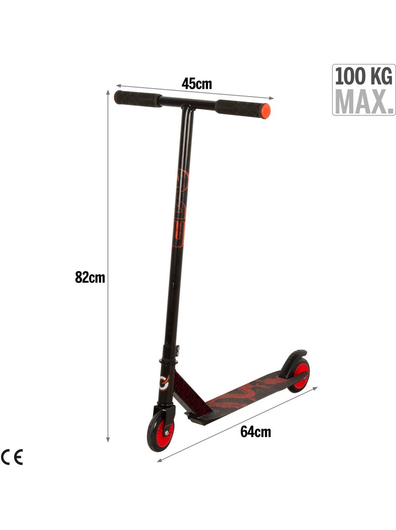 Manubrio scooter per bambini 360º evo Nero Rosso - Kiabi