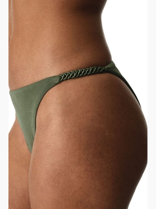 Marcelina slip bikini con lati luccicanti e vita media penti - Kiabi