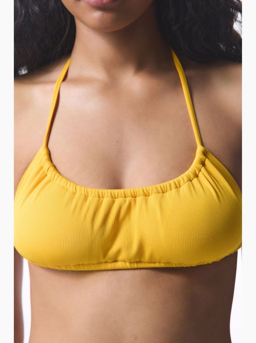 Marıgold top bikini bandeau dal taglio minimal penti - Kiabi