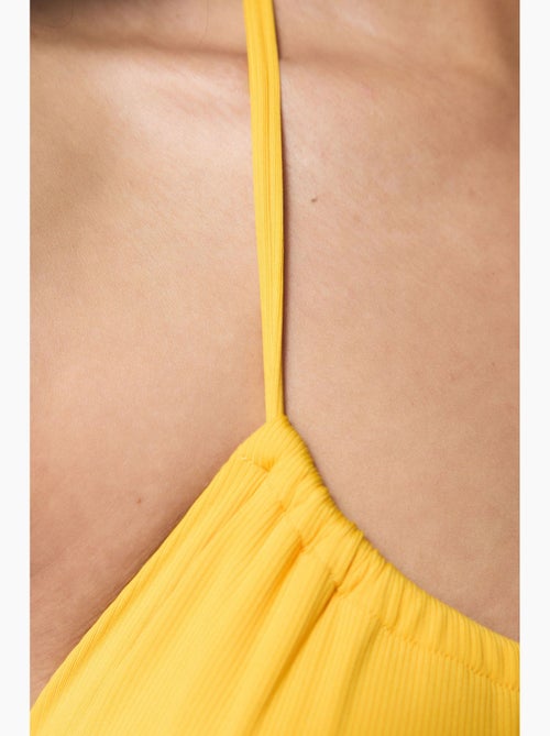 Marıgold top bikini bandeau dal taglio minimal penti - Kiabi