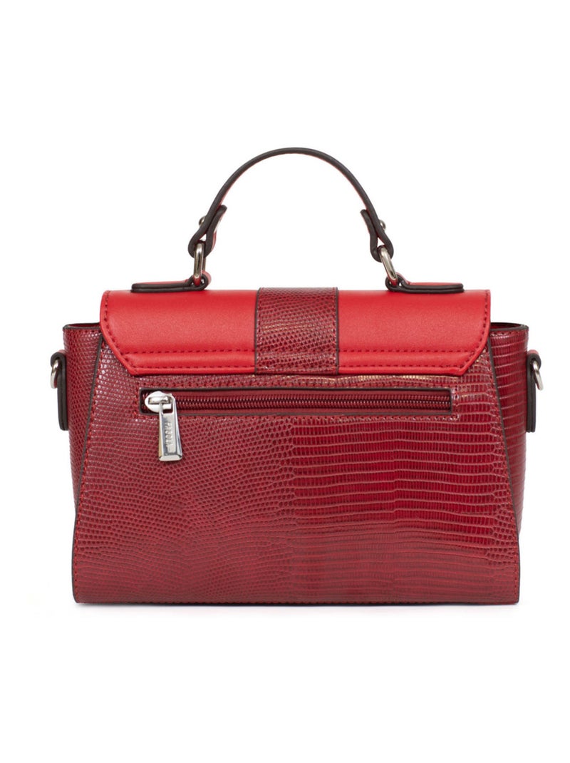 MARIA - Borsa a mano 1 manico Rosso carminio - Kiabi