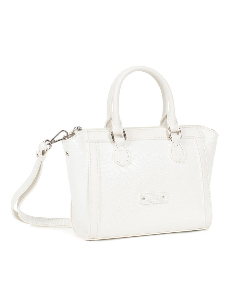 MARIA - Borsa a mano con 2 manici Bianco - Kiabi