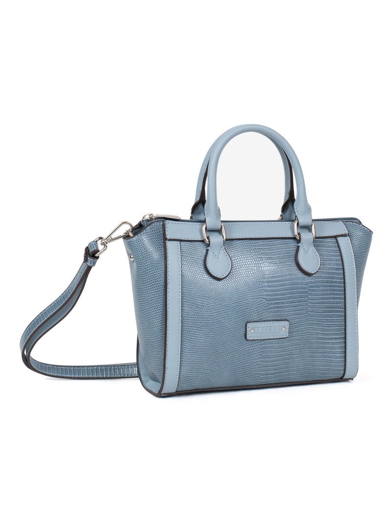 MARIA - Borsa a mano con 2 manici Blu chiaro - Kiabi