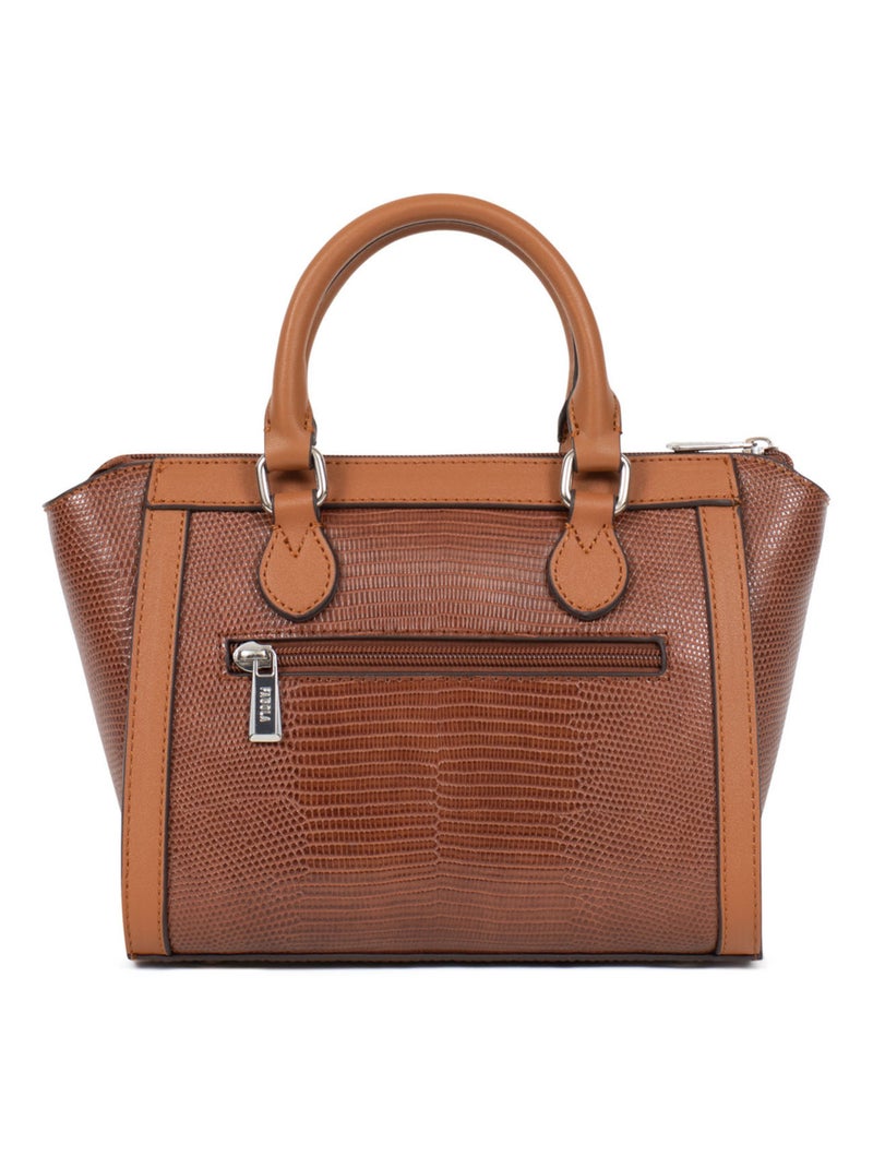 MARIA - Borsa a mano con 2 manici Cognac - Kiabi