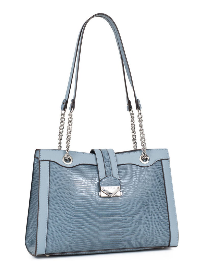 MARIA - Borsa a spalla con 2 manici Blu chiaro - Kiabi
