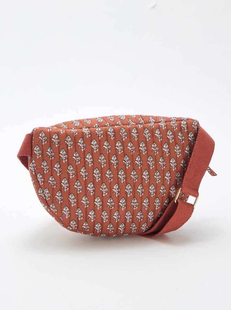 Marsupio con stampa fantasia Beige - Kiabi