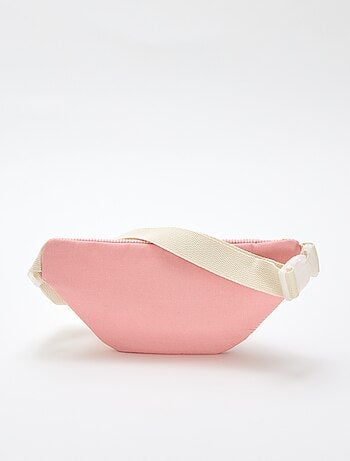 Marsupio con stampa floreale all-over in cotone