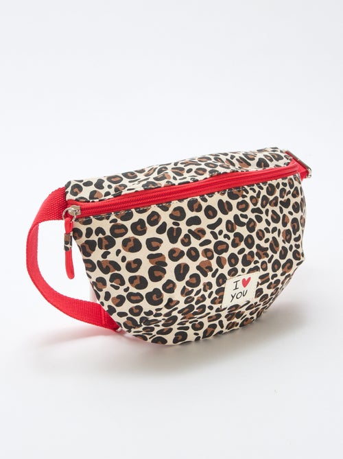 Marsupio con stampa leopardata - San Valentino - Kiabi