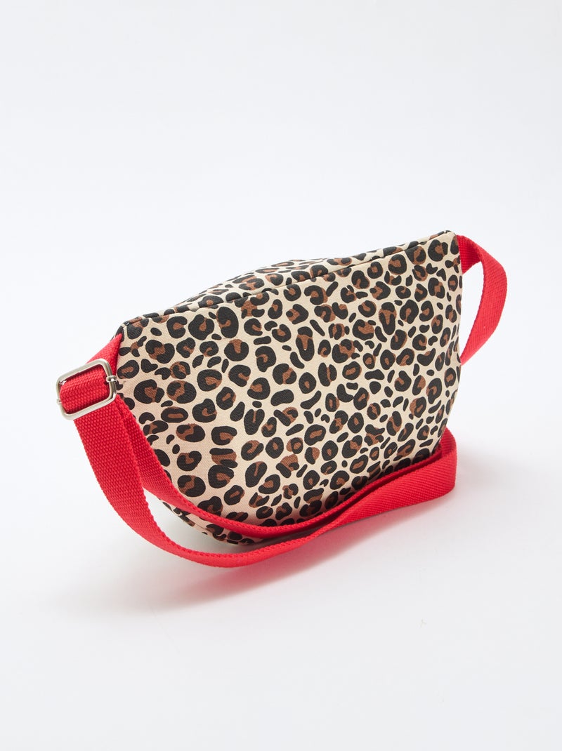 Marsupio con stampa leopardata 'Agathe Sorlet x Kiabi' - San Valentino Bianco - Kiabi