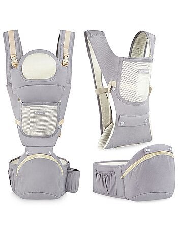 Marsupio ergonomico porta bebè 0–36 mesi regolabile – multifunzione 10 in 1