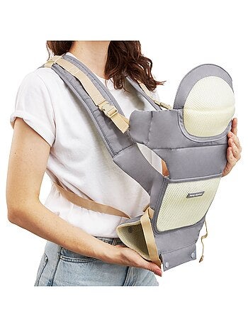 Marsupio ergonomico porta bebè 0–36 mesi regolabile – multifunzione 10 in 1