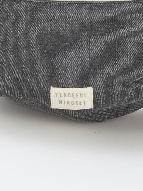 Marsupio grande con etichetta cucita - Kiabi