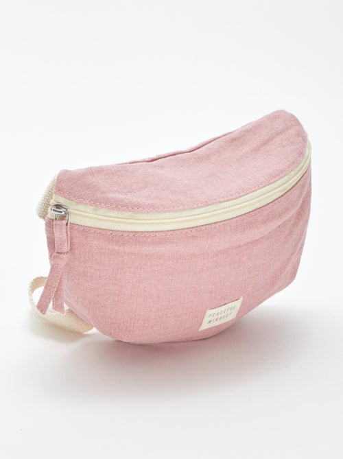 Marsupio grande con etichetta cucita - Kiabi